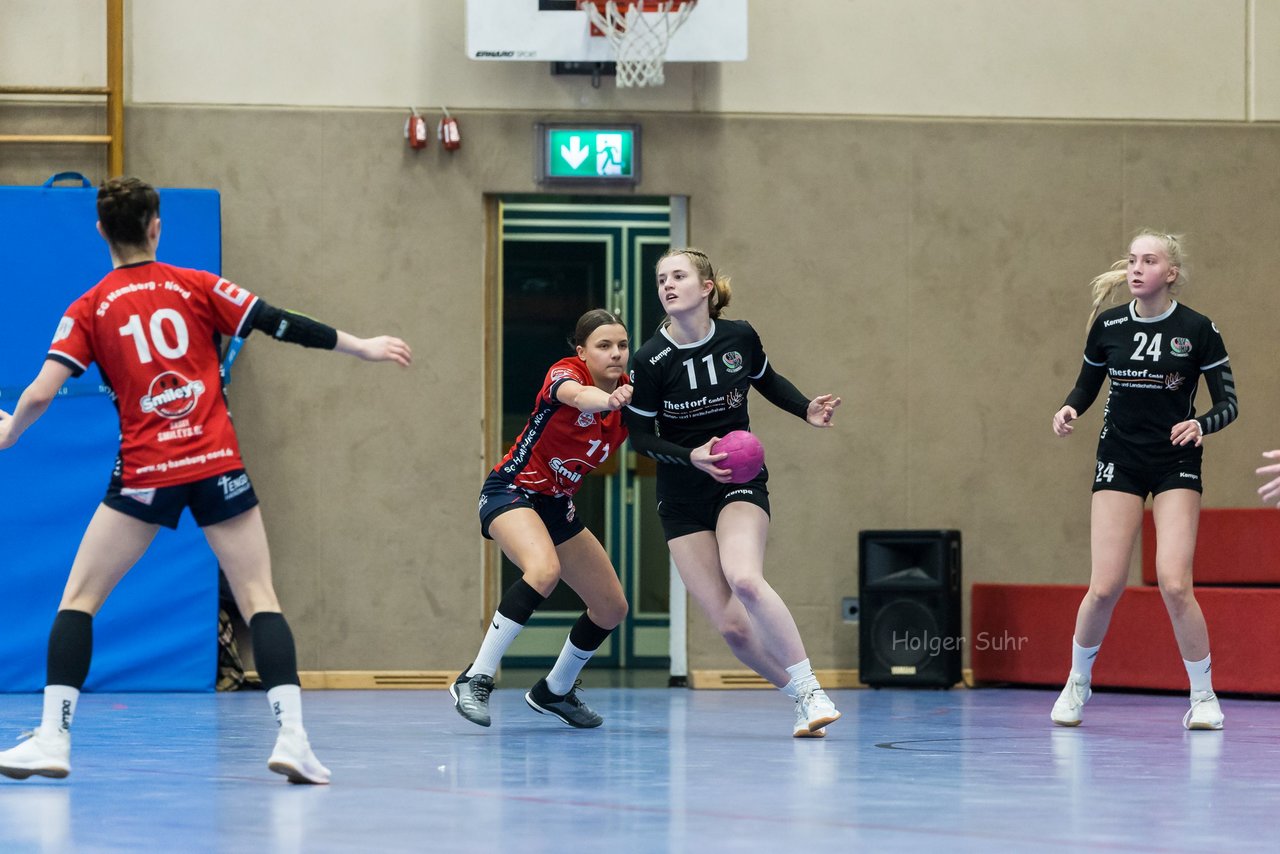 Bild 146 - B-Juniorinnen SG HH Nord - SV Henstedt Ulzburg : Ergebnis: 23:22